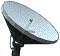 a satellite dish indicates the communications page
