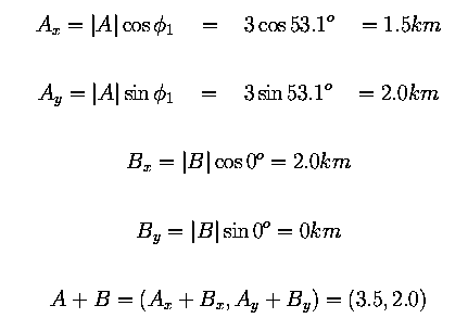 What are examples of scalars and vectors?